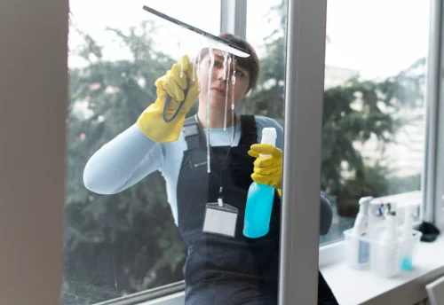 Nettoyage de vitres intérieures et extérieures à Saint-Mars-sur-Colmont